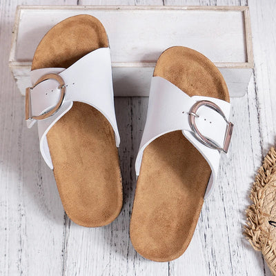 Bellevue | Chic Buckle Slide Mules