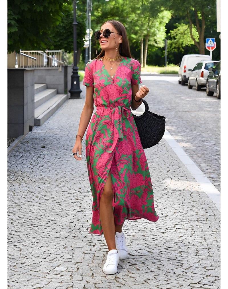 Anna | Floral Print Dress