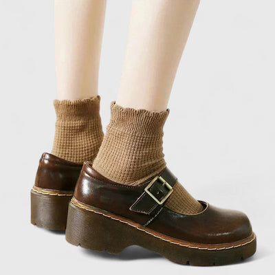 Lila | Chic Leather Heels