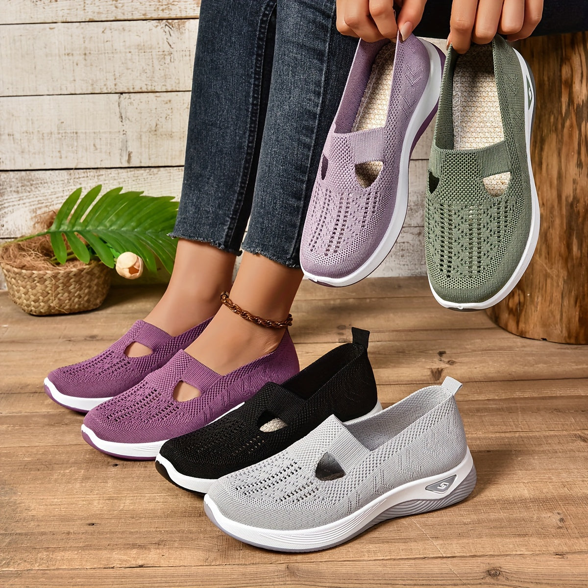 Celia | Supportive Slip-On Footwear